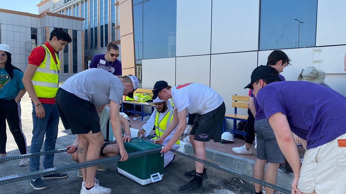 student group building flood detection system